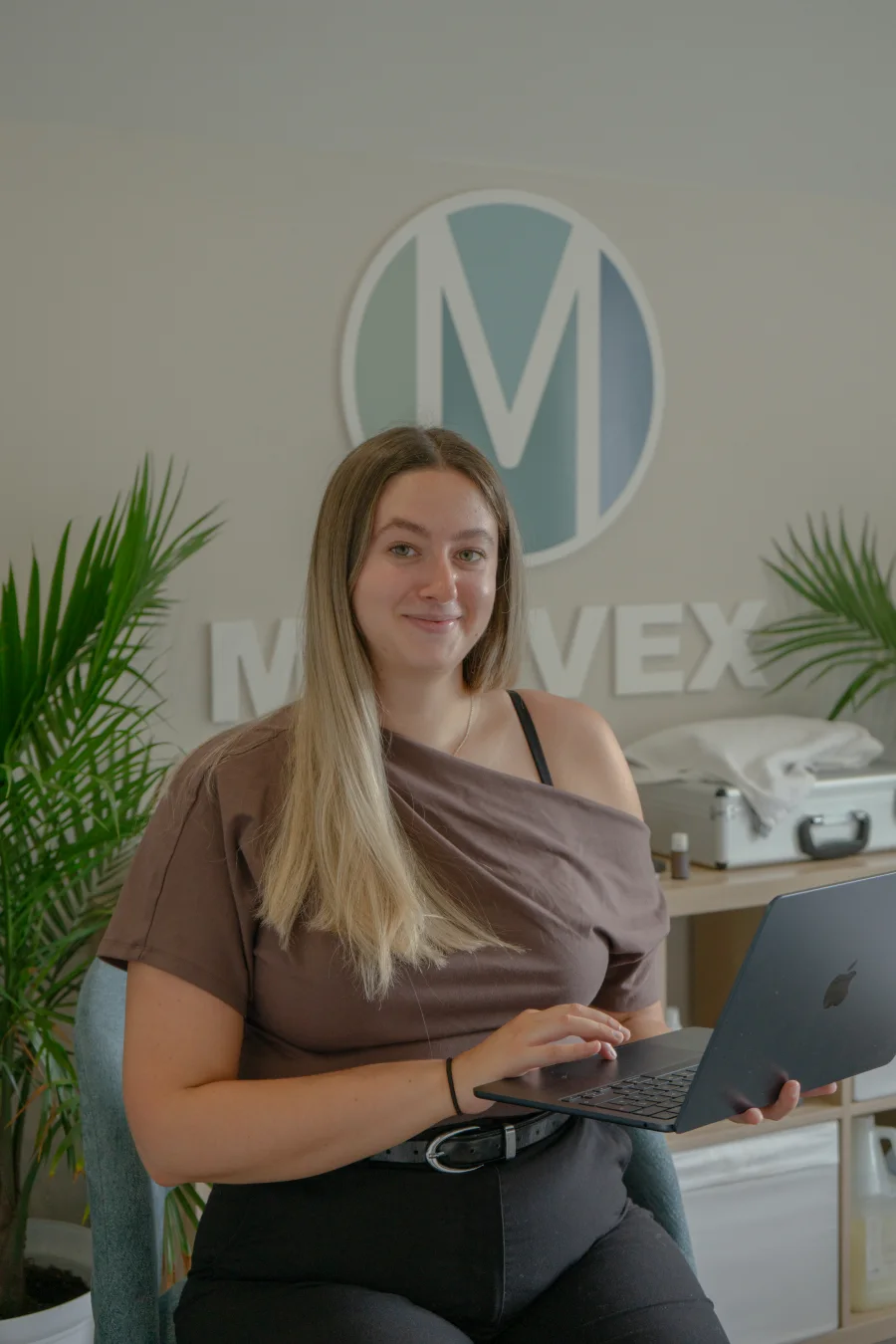 Maude Lauzon, massothérapeute spécialisée et fondatrice de la clinique Myovex à Ste-Thérèse.